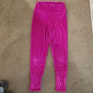 Vibrant Hot Pink Leggings
